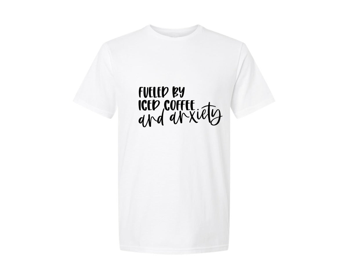brand:Generic|color:White|Anxious Funny Mom Shirt Graphic T-Shirt