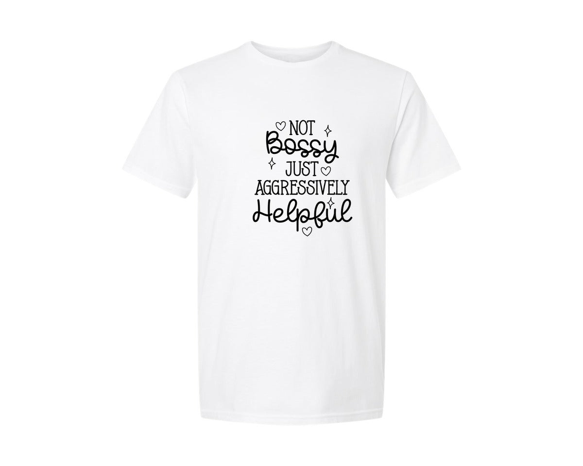 brand:Generic|color:White|Sassy Girl Quote And Graphic T-Shirt