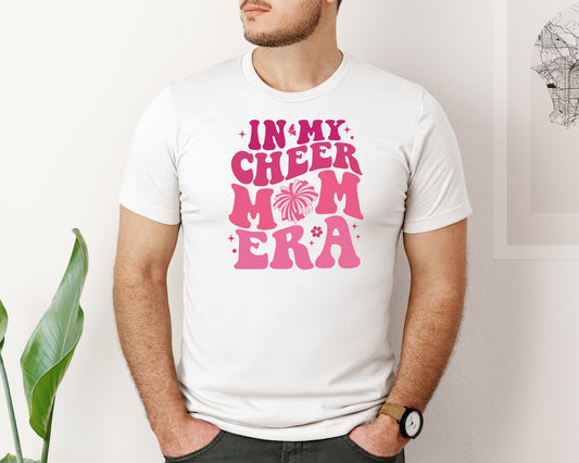 In My Cheer Mom Era Trendy Mama Graphic T-Shirt