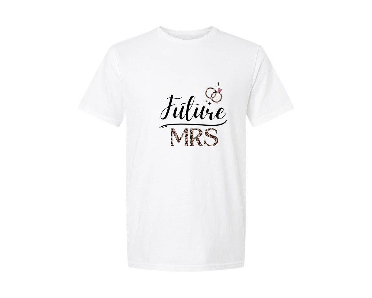 brand:Generic|color:White|Bride To Be Engagement Party Graphic T-Shirt
