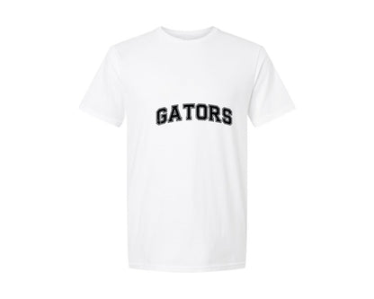 brand:Generic|color:White|Go Gators Funny Alligator 3 Graphic T-Shirt