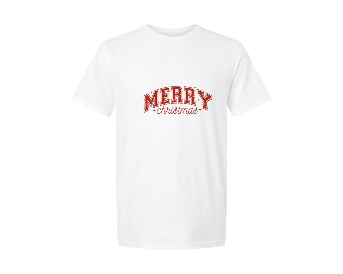 brand:Generic|color:White|Varsity Christmas Shirt X Mas Graphic T-Shirt