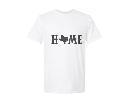 brand:Generic|color:White|Texas Lettering With Texas Map Graphic T-Shirt