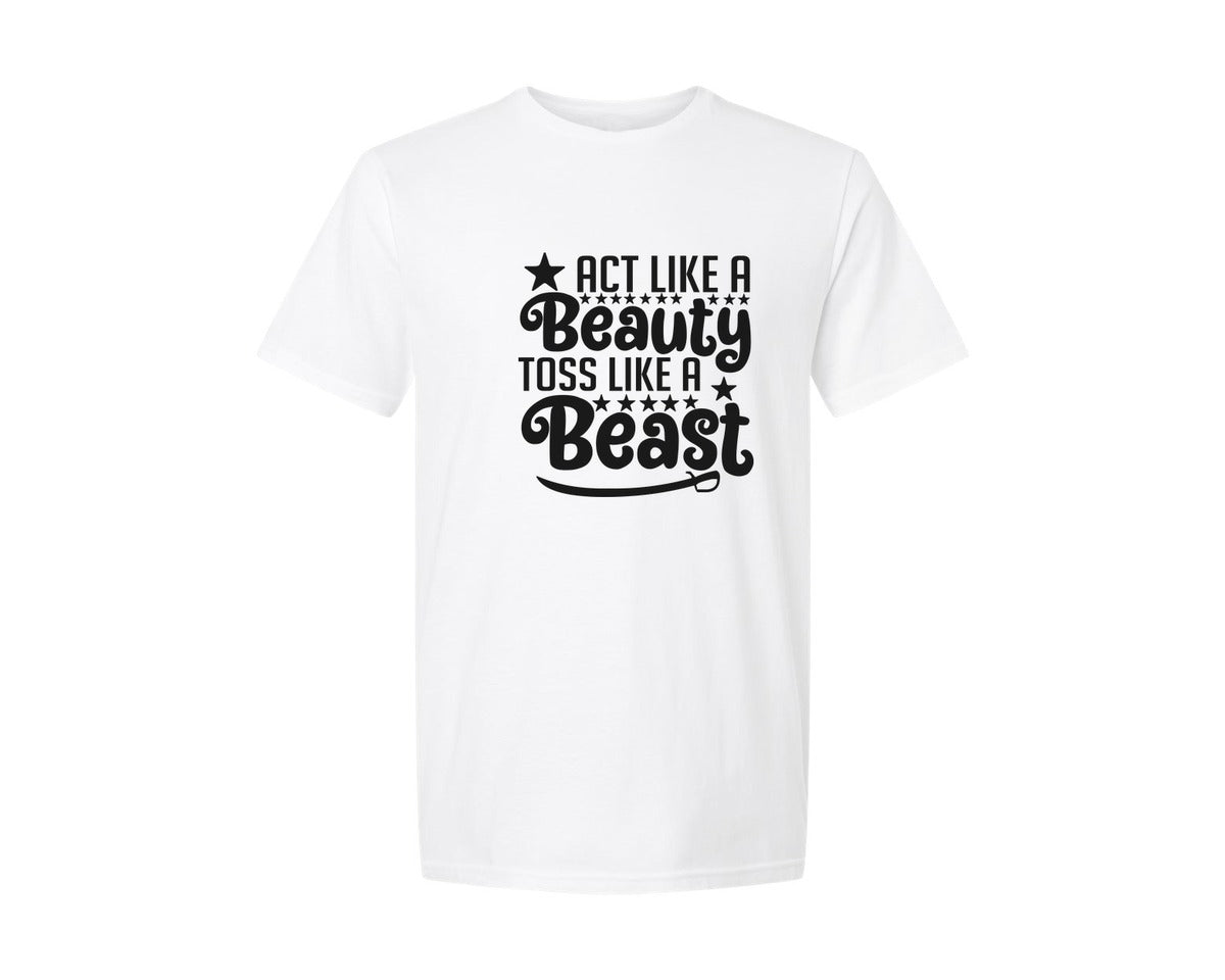 brand:Generic|color:White|Color Guard Cut File 25 Graphic T-Shirt
