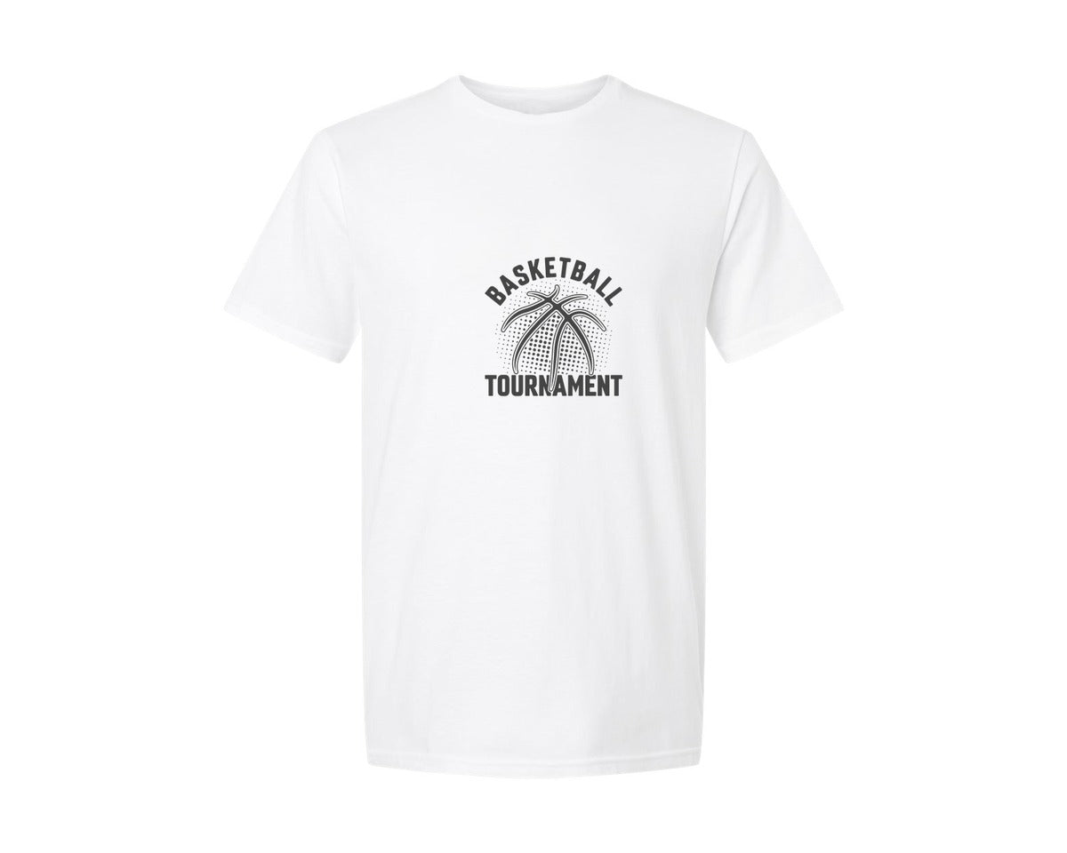 brand:Generic|color:White|Basketball Tournament T Shirt Graphics Graphic T-Shirt