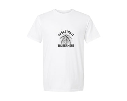 brand:Generic|color:White|Basketball Tournament T Shirt Graphics Graphic T-Shirt