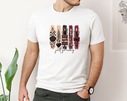 brand:Bella Canvas|color:White|Bookish Book Lover Reading Booktok 2 Graphic T-Shirt