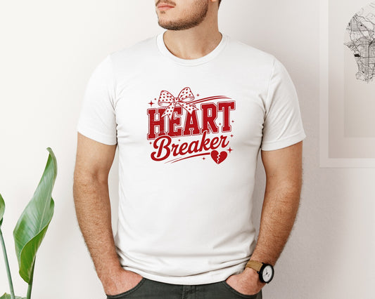 Retro Valentines Day Heart Breaker 3 Graphic T-Shirt