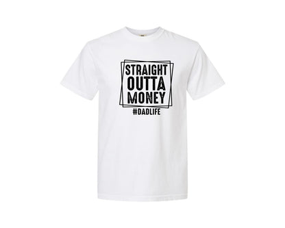 brand:Comfort Colors|color:White|Dad Fathers Day 5 Graphic T-Shirt
