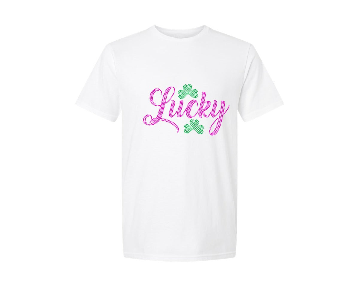 brand:Generic|color:White|Rhinestone Design 662 Graphic T-Shirt