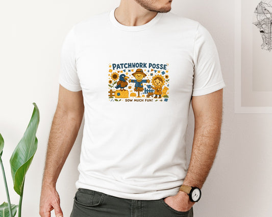 Patchwork Posse Autumn Graphic T-Shirt