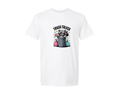 brand:Generic|color:White|Trash Talker Raccoon Funny Shirt Graphic T-Shirt