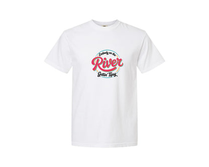 brand:Comfort Colors|color:White|Errbody On The River Getting Tipsy 2 Graphic T-Shirt
