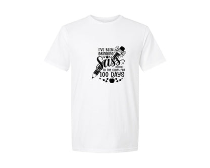 brand:Generic|color:White|Ive Been Bringing Sass To The Class 5 Graphic T-Shirt