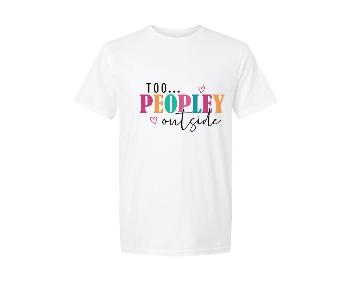brand:Generic|color:White|High Functioning Introvert 14 Graphic T-Shirt