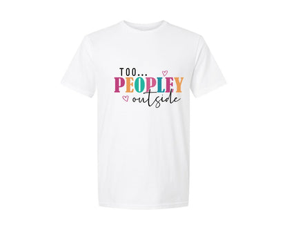 brand:Generic|color:White|High Functioning Introvert 14 Graphic T-Shirt
