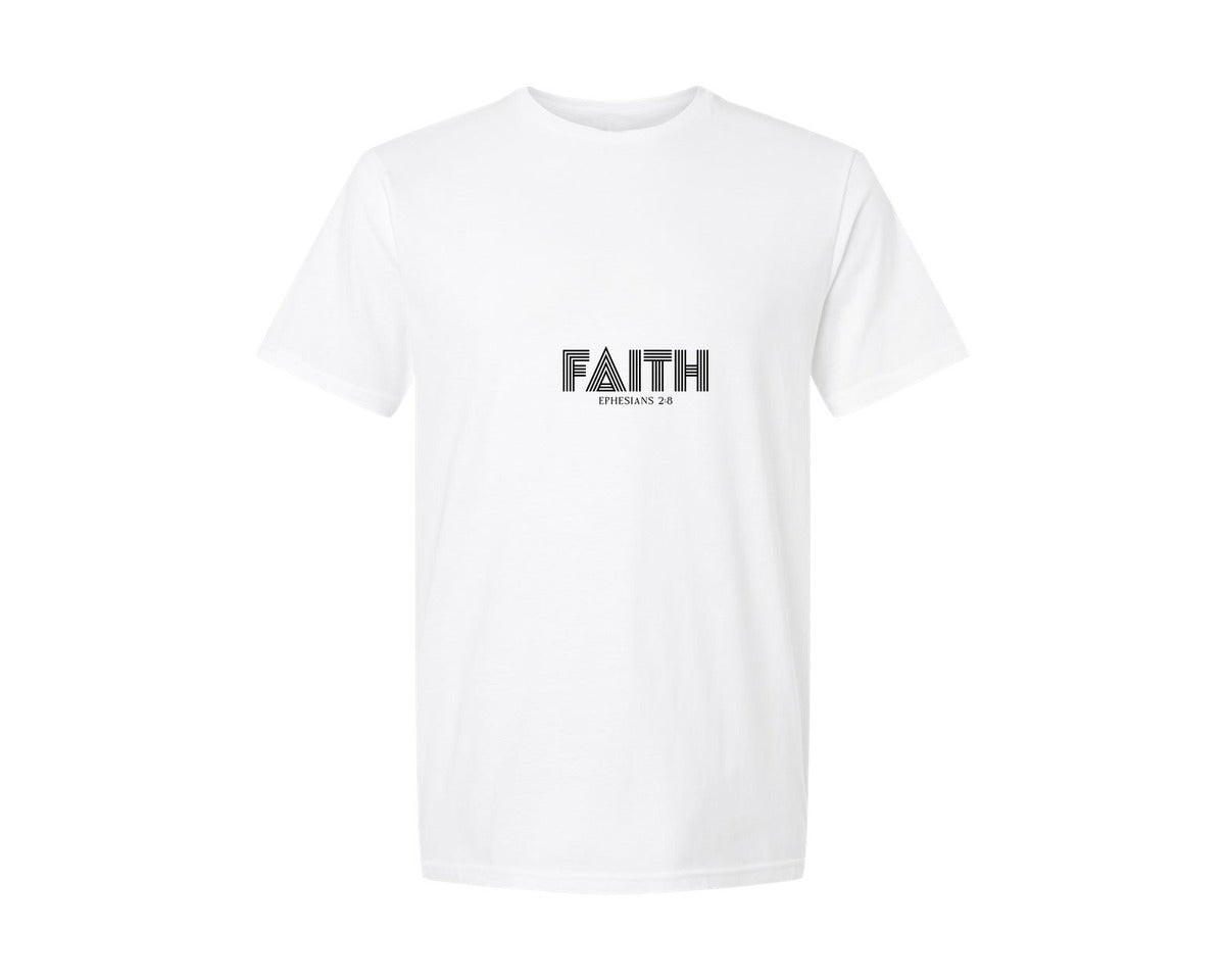 brand:Generic|color:White|Christian Jesus Religious Faith Graphic T-Shirt