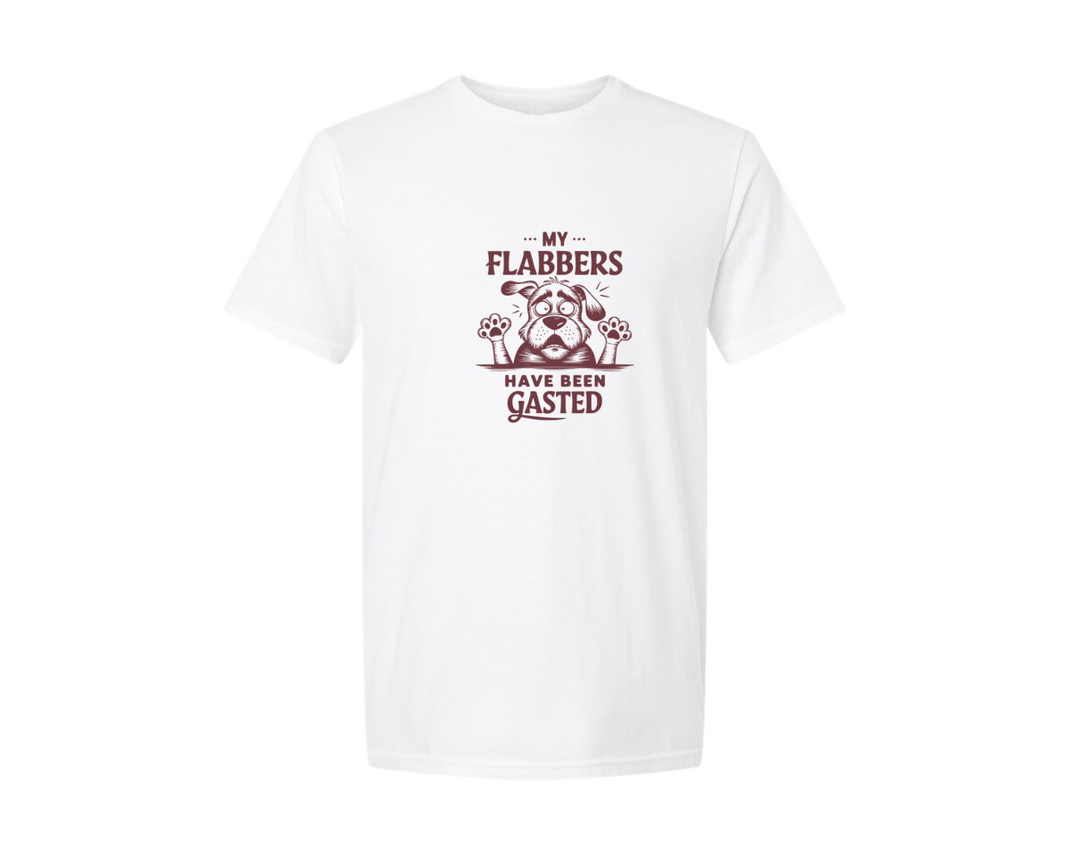 brand:Generic|color:White|My Flabbers Have Been Gasted T Shirt 3 Graphic T-Shirt