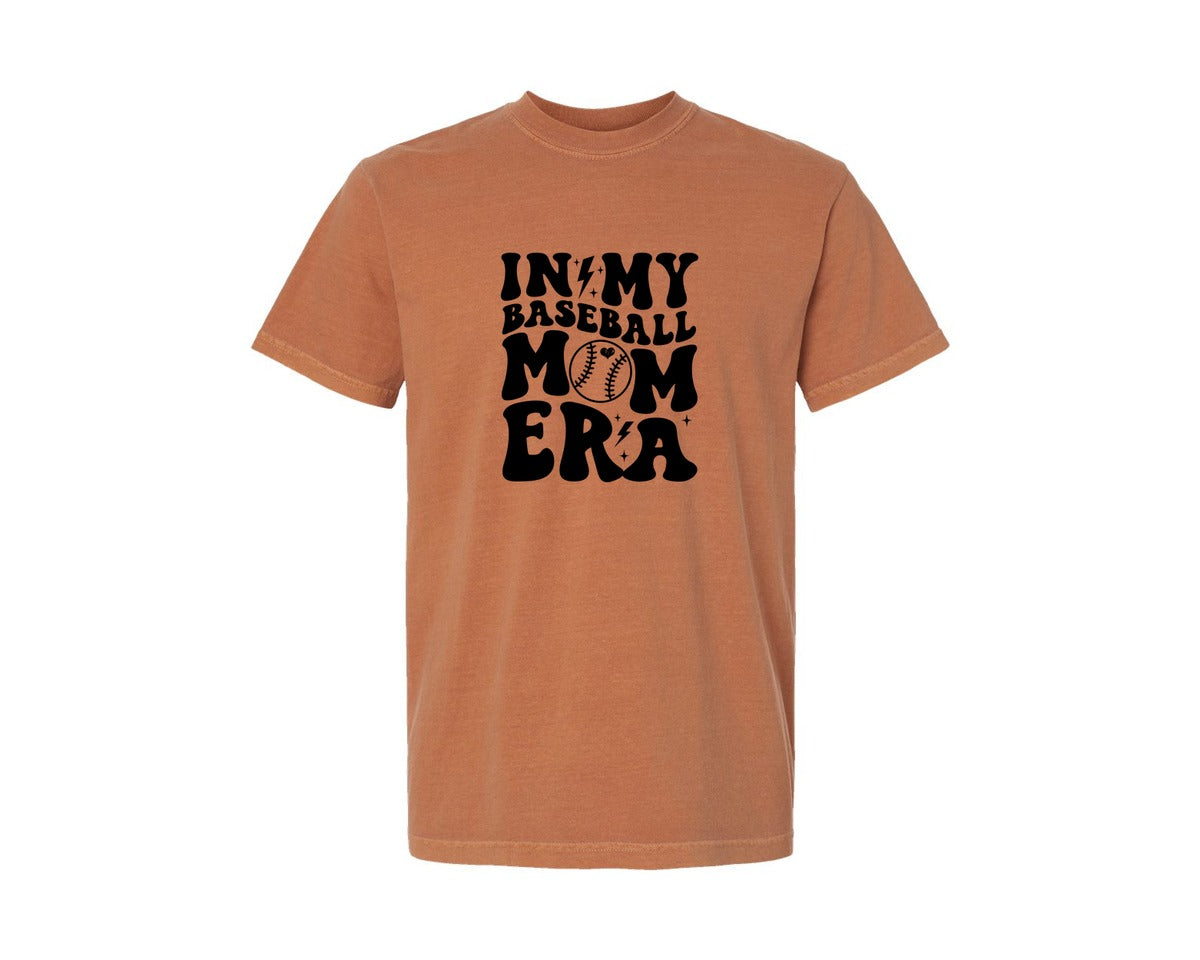 brand:Comfort Colors|color:Yam|Retro Sports Mom In My Mom Era Graphic T-Shirt