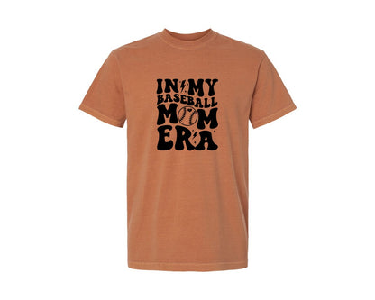brand:Comfort Colors|color:Yam|Retro Sports Mom In My Mom Era Graphic T-Shirt