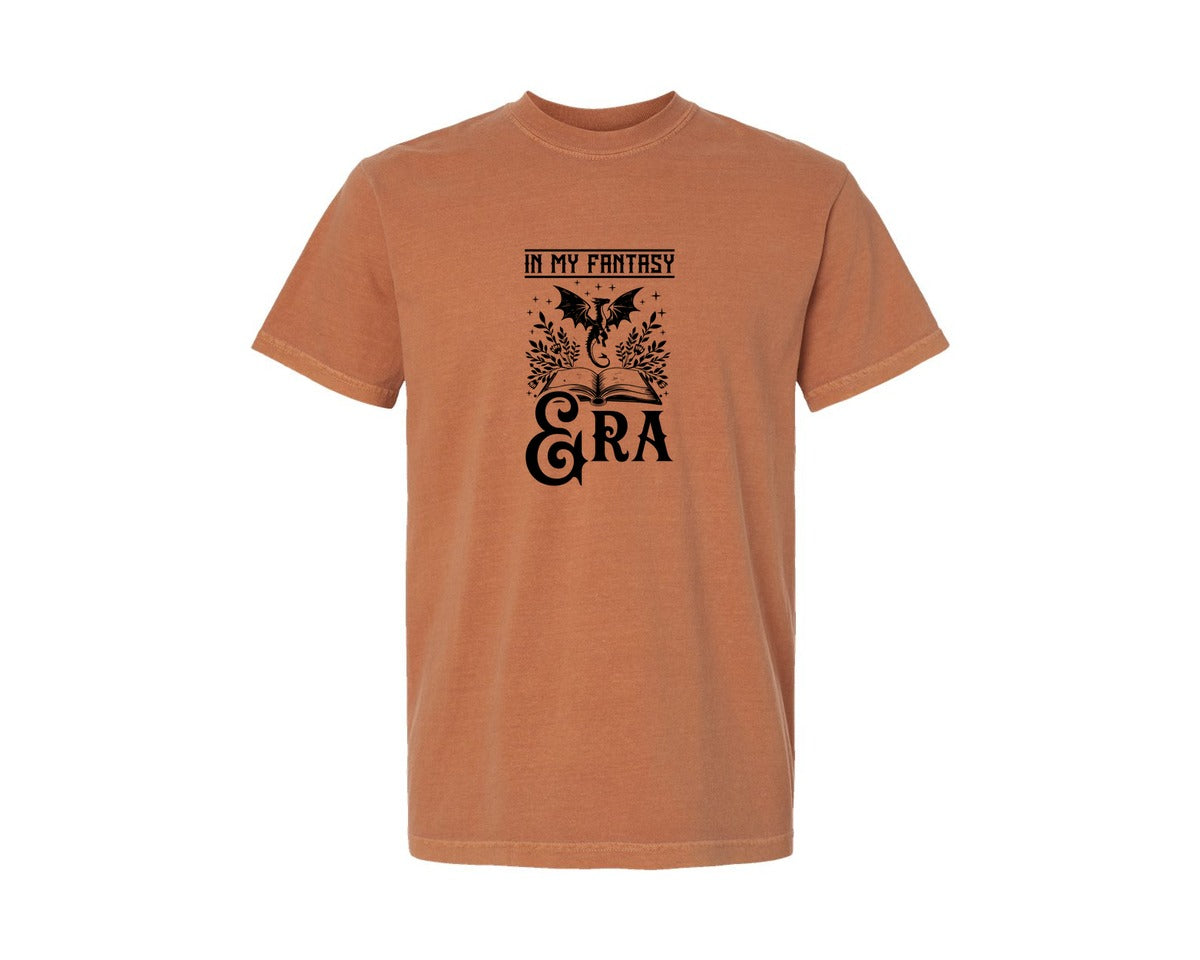 brand:Comfort Colors|color:Yam|In My Fantasy Era Fantasy Book 7 Graphic T-Shirt