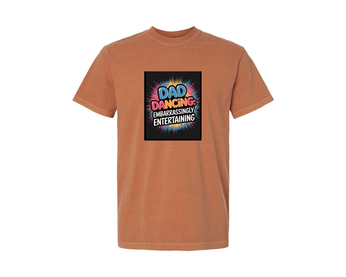 brand:Comfort Colors|color:Yam|Pop Art Graffiti Fathers Day Graphic T-Shirt