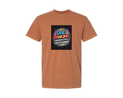 brand:Comfort Colors|color:Yam|Pop Art Graffiti Fathers Day Graphic T-Shirt