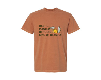 brand:Comfort Colors|color:Yam|Cute Dad Shirt Graphic T-Shirt