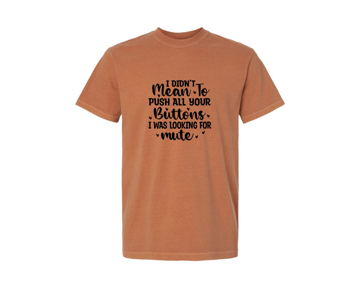 brand:Comfort Colors|color:Yam|Sarcastic Vol 2 Graphic T-Shirt