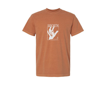 brand:Comfort Colors|color:Yam|Streetwear T Shirt Design Society Graphic T-Shirt