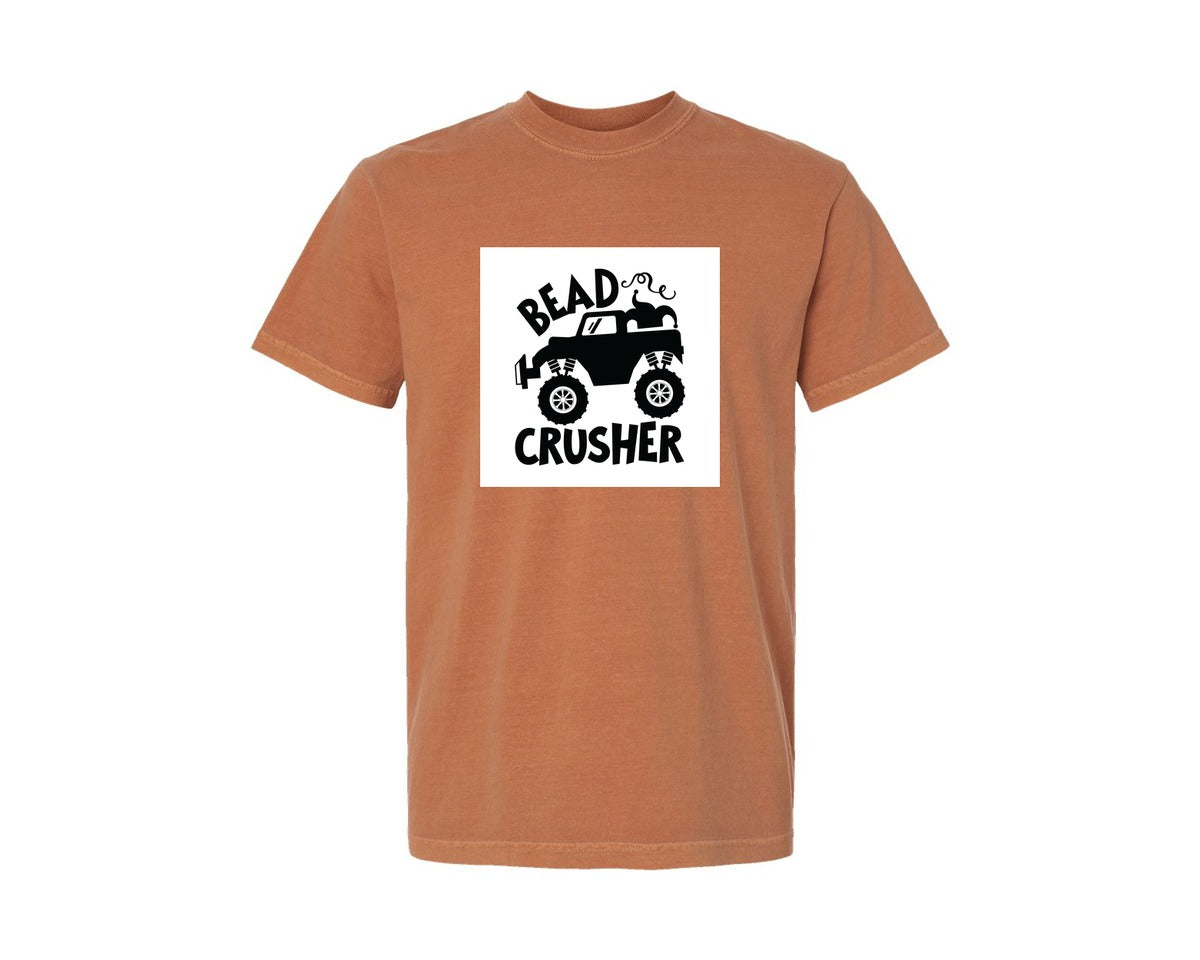 brand:Comfort Colors|color:Yam|Bead Crusher Mardi Gras Ma 2 Graphic T-Shirt