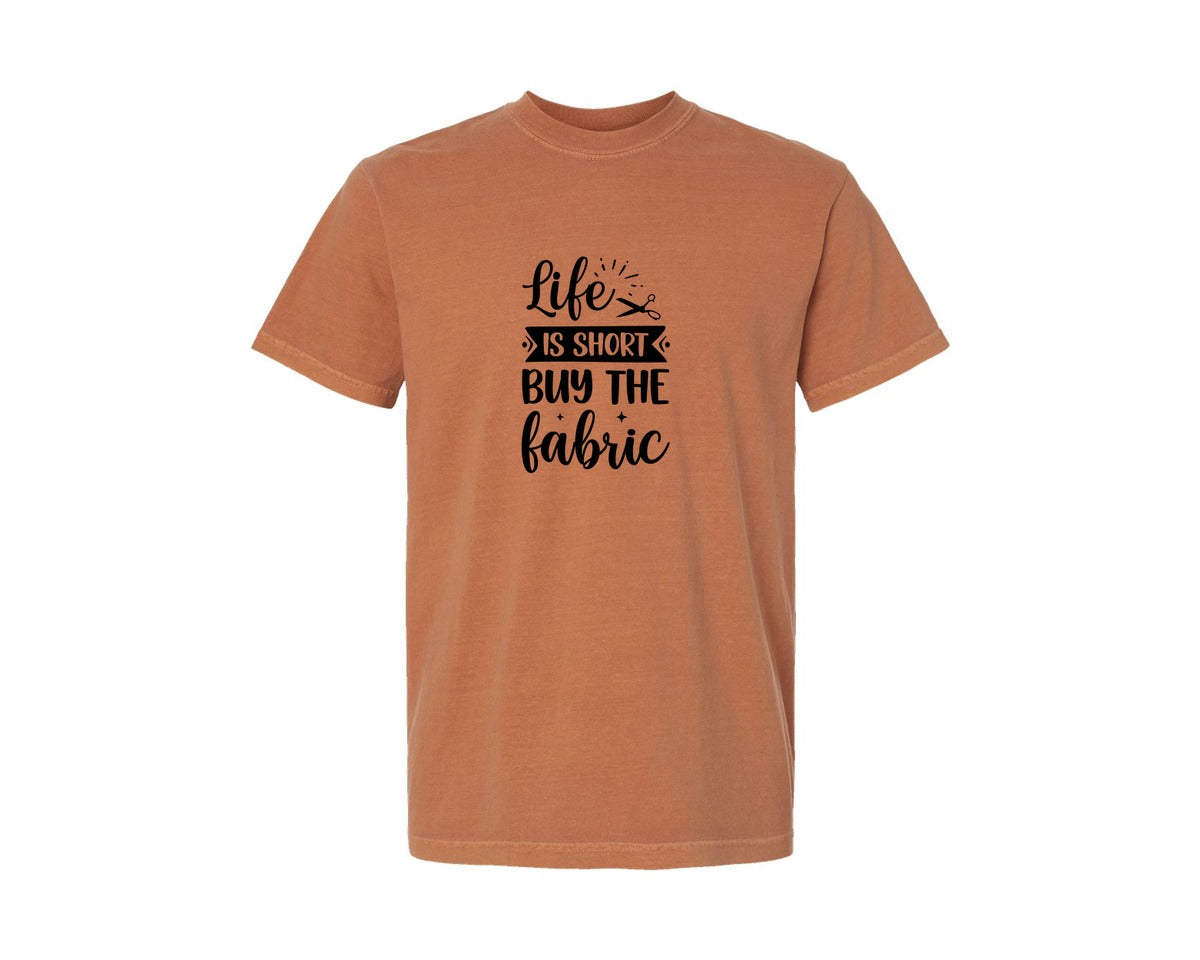 brand:Comfort Colors|color:Yam|Funny Sewing Quote For Sewist 15 Graphic T-Shirt