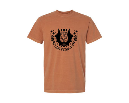 brand:Comfort Colors|color:Yam|There It Goes My Last Flying Fck 3 Graphic T-Shirt