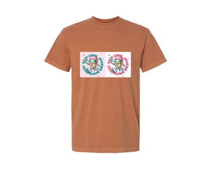 brand:Comfort Colors|color:Yam|Stay Cool Ice Cream Graphic T-Shirt