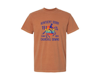 brand:Comfort Colors|color:Yam|Flicker Dodo Titmouse Vintage Style Graphic T-Shirt