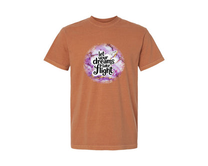 brand:Comfort Colors|color:Yam|Inspirational Quote Round Tshirt 54 Graphic T-Shirt