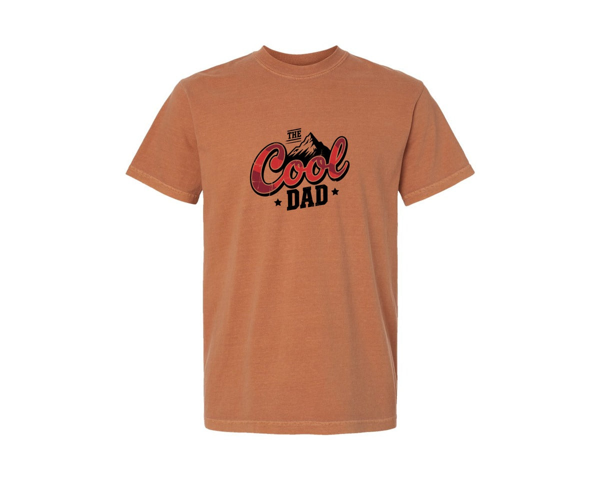 brand:Comfort Colors|color:Yam|The Cool Dad Fathers Day 2 Graphic T-Shirt