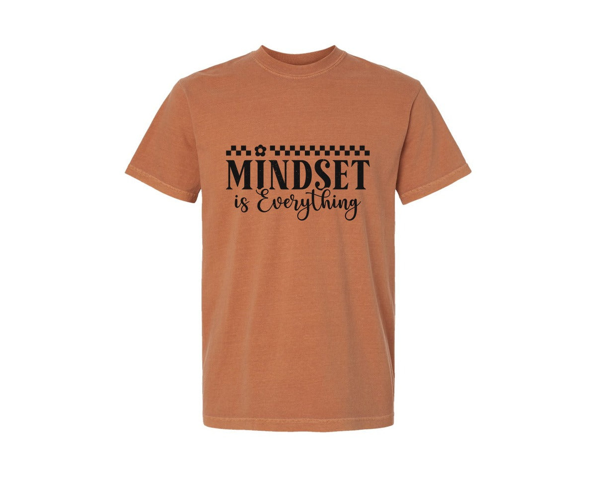 brand:Comfort Colors|color:Yam|Mindset Is Everything Graphic T-Shirt
