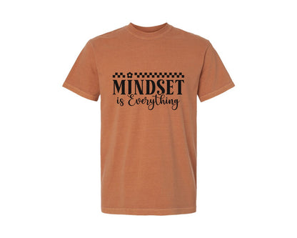 brand:Comfort Colors|color:Yam|Mindset Is Everything Graphic T-Shirt