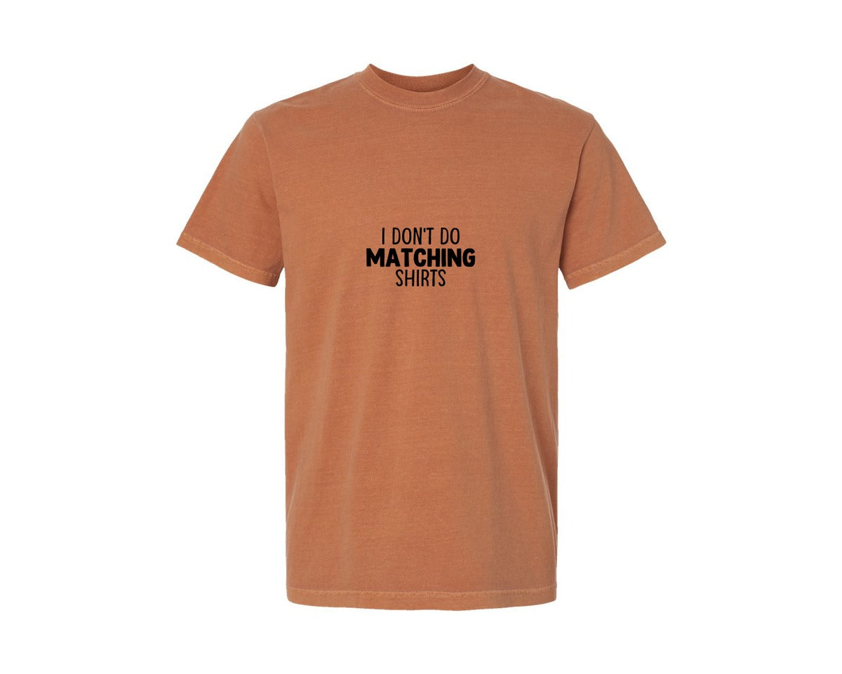 brand:Comfort Colors|color:Yam|But I Do Couple Matching Graphic T-Shirt