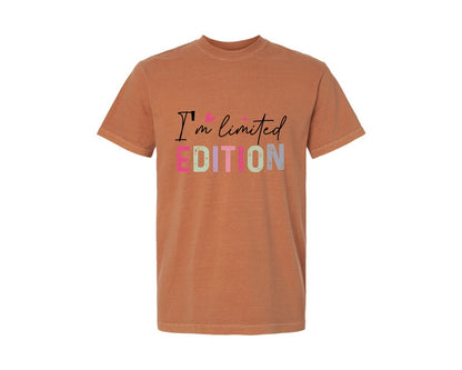 brand:Comfort Colors|color:Yam|Im Not Perfect Im Limited Edition 45 Graphic T-Shirt