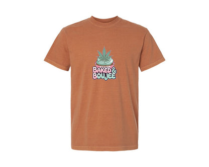 brand:Comfort Colors|color:Yam|Baked Boujee Funny 4 Graphic T-Shirt