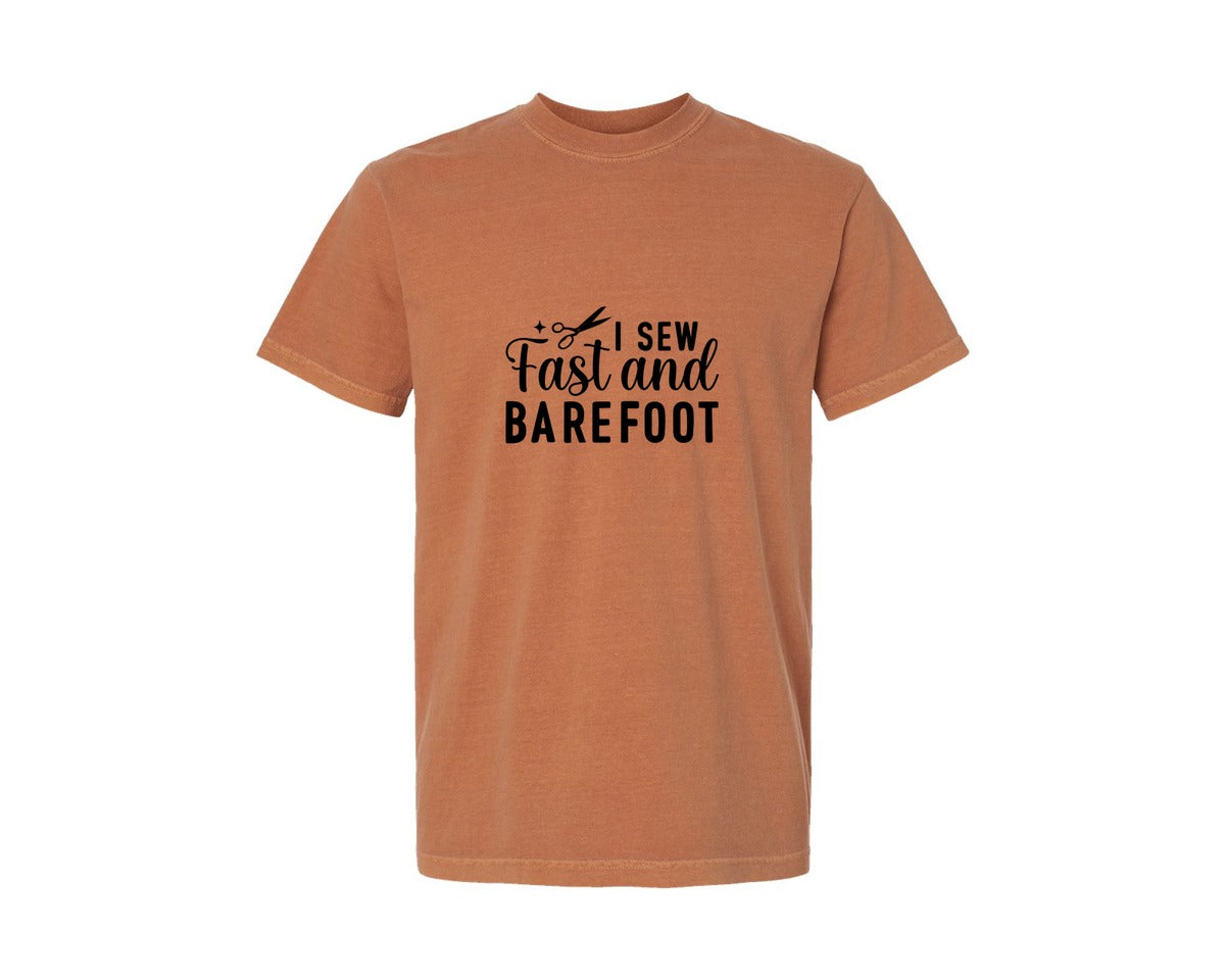 brand:Comfort Colors|color:Yam|Funny Sewing Quote For Sewist 23 Graphic T-Shirt