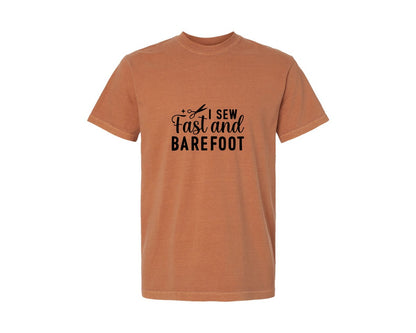 brand:Comfort Colors|color:Yam|Funny Sewing Quote For Sewist 23 Graphic T-Shirt