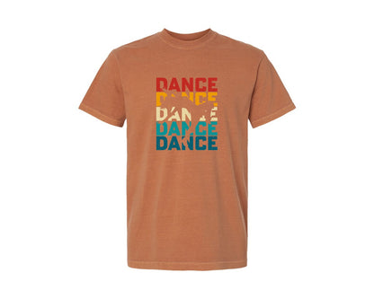 brand:Comfort Colors|color:Yam|Dance Retro Dancing Graphic T-Shirt