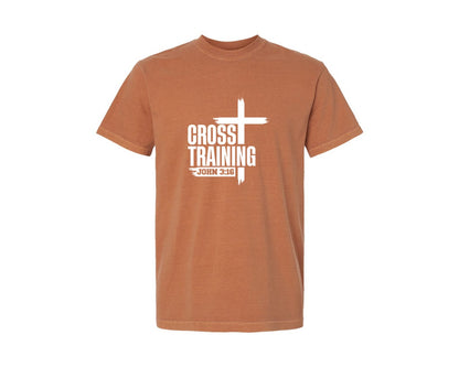 brand:Comfort Colors|color:Yam|Cross Training Pngchristian Mens Shirt Graphic T-Shirt