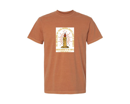 brand:Comfort Colors|color:Yam|Christian Quotes T Shirt Bible Verse Graphic T-Shirt