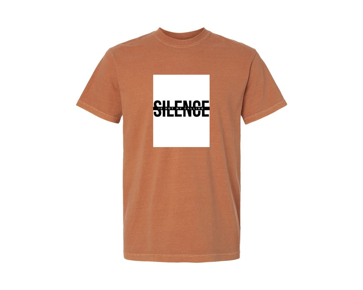 brand:Comfort Colors|color:Yam|Bold Christian Faith Quote Political Graphic T-Shirt