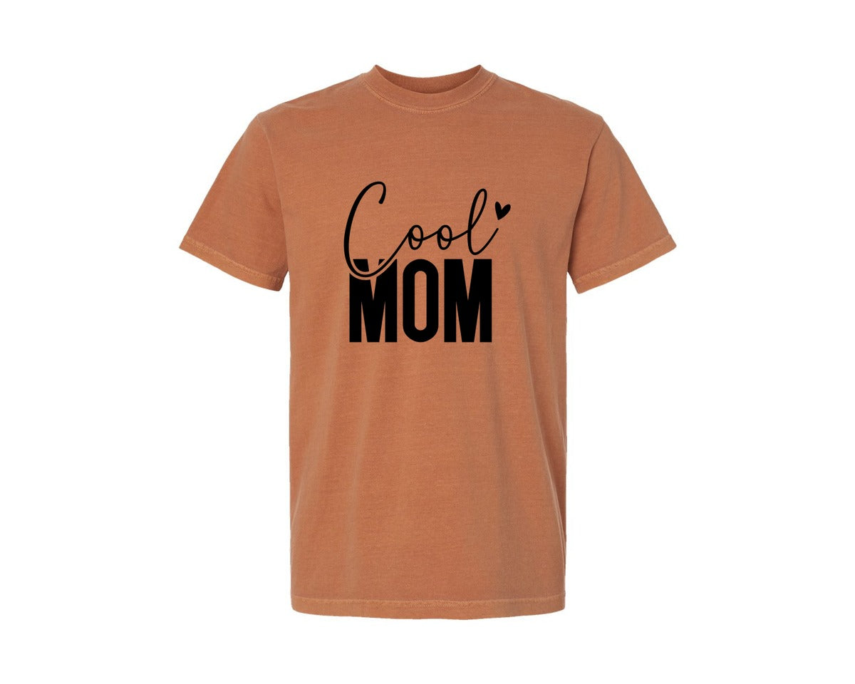 brand:Comfort Colors|color:Yam|Cool Mom Funny Mom Mama Graphic T-Shirt