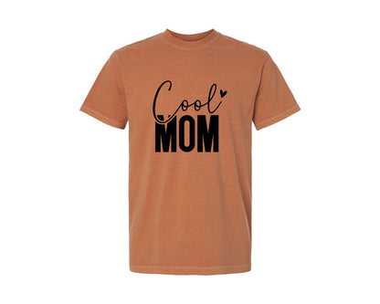 brand:Comfort Colors|color:Yam|Cool Mom Funny Mom Mama Graphic T-Shirt